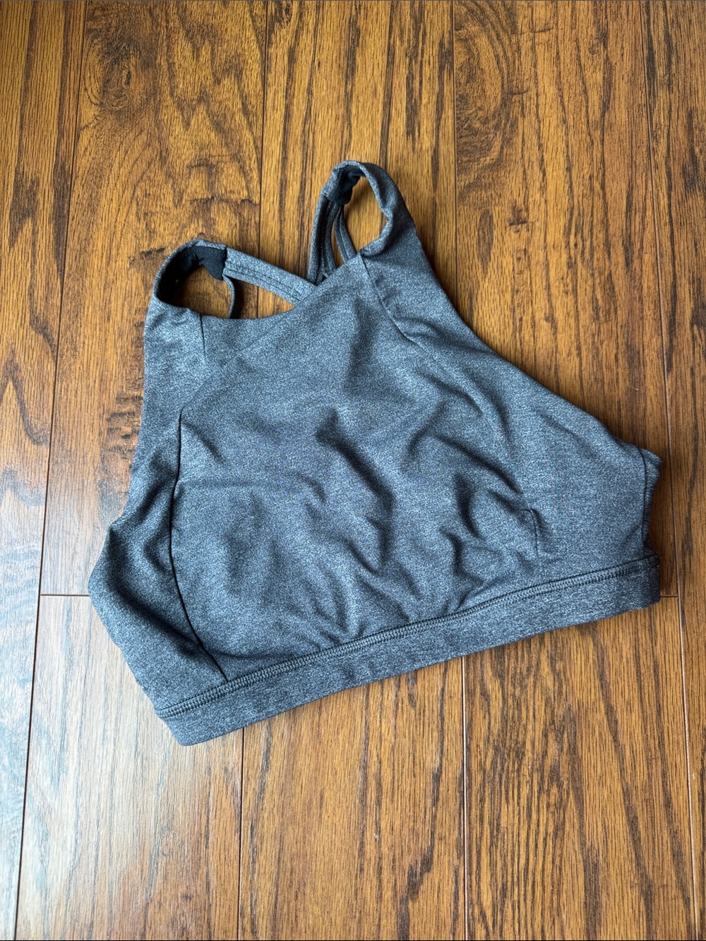 High-Neck Sports Bralette - Gray Lululemon